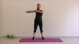 loop shoulder arm loop band exercises