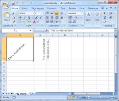 Pl Sql Excel Rotate Text Ora Excel Examples Pl Sql Excel Sql
