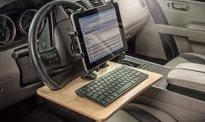 20 Uniquely Designed Workstations Office Desks Hongkiat Work Truck Organization Mobile Office Truck Organization