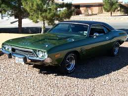 Image result for Dark Green 1973 Challenger