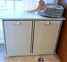 Diy Recycling Centre A Beginner Build Recycling Center Trash Can Cabinet Diy Cabinets