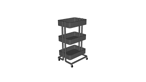 Linon home keagan kitchen cart. Ikea Raskog Utility Cart 3d Warehouse