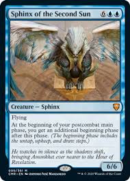 Maybe you would like to learn more about one of these? Cmr Sphinx Of The Second Sun Magictcg