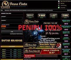 Bukti Penipuan Dewacinta Com Memblokir Akun Member Dewa Cinta Poker