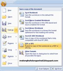 Cara Mengubah File Word Excel 2007 Menjadi Pdf Tanpa Software Tips Dan Trik
