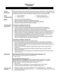 Pin Op Resume Template