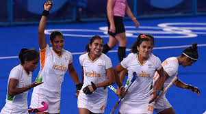 Indian women's hockey team in qfs, kamalpreet in discus final; Qbvalkuhss8b9m