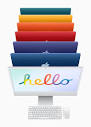 iMac features all-new design in vibrant colors, M1 chip, and 4.5K ...