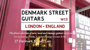Language schools (school & educational establishments) based in the denmark street area of london tel: Denmark Street Guitars Rare And Vintage Guitars And Amps