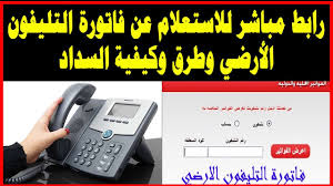 يتم تسجيل رقم التليفون المراد الاستعلام عنه. Ø§Ù„Ø§Ø³ØªØ¹Ù„Ø§Ù… Ø¹Ù† ÙØ§ØªÙˆØ±Ø© Ø§Ù„ØªÙ„ÙŠÙÙˆÙ† Ø§Ù„Ø§Ø±Ø¶ÙŠ ÙˆØ§Ù„Ø§Ù†ØªØ±Ù†Øª Ø´Ù‡Ø± ÙŠÙˆÙ„ÙŠÙˆ 2020 Ø¹Ø¨Ø± Ù…ÙˆÙ‚Ø¹ Ø§Ù„Ù…ØµØ±ÙŠØ© Ù„Ù„Ø¥ØªØµØ§Ù„Ø§Øª We Ø¥Ù‚Ø±Ø£ Ù†ÙŠÙˆØ²
