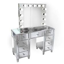 Best selling featured price, low to high price, high to low product type. Glamms 48 Mirrored Vanity Table Multi Drawer Led Hollywood Mirror Dimmable Table Top Walmart Com Walmart Com