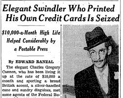 The way it worked was that merchants could deposit sales slips into the bank and the bank billed the customer who used the card. America S First Credit Card Fraudster Cucollector