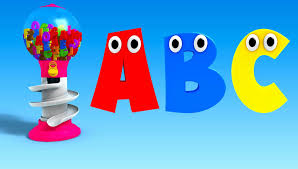 Alphabet For Children To Learn With Gumball Machine Abc Song For Kids Abc Song For Kids Abc Songs Kids Songs