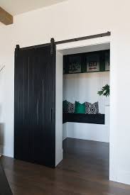 New Construction Farmhouse With Front Porch Home Bunch Interior Design Ideas Barn Door Interior Barn Doors Home