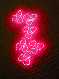 Neon Hearts Neon Signs Neon Lighting Neon