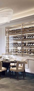 Wine Wall Villa La Vague Morpheus London Wine Storage Luxury Dining Room Modern Dining Room Dining Room Design
