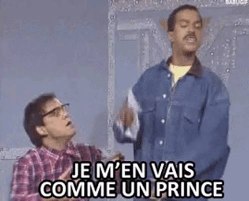 Les Inconnues Je Men Vais Comme Un Prince GIF - Les Inconnues Je Men Vais  Comme Un Prince Go - Discover & Share GIFs