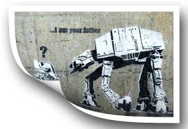 Are you a fan of this banksy i am your father canvas? A2 Banksy Dolk Poster I Am Your Father Printed On Professional Satin 200gsm Post Art List