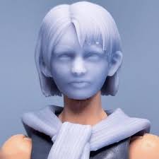 Custom 3d Printed Classified Legends Compatible Comic Multiverse RE4 Sherry  Head 1:12 6" Scale. (message for Other Scales)