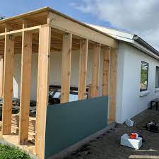 20m2 Isoleret Skur Pa Husgavl Lav Det Selv Dk Skur Havedesign Boligforbedring