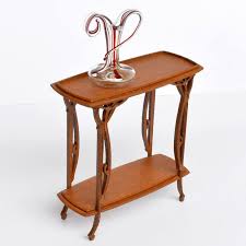 art nouveau table kit 1 12 dollhouse miniature table art nouveau side table