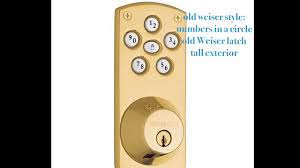 When putting the wiser lock back together, make sure to insert the new key you've rekeyed the lock cylinder and place the cylinder back into the wiser lock. Noise Difference Between Old Weiser Powerbolt New Kwikset Or Weiser Powerbolt Youtube