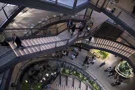 A dynamic metropolis with a core of soaring skyscrapers. Amazon Corporate Headquarters Waterline Studios