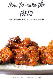 Spicy Sweet Korean Fried Chicken Recipe Recipe Fried Chicken Recipes Recipes Fried Chicken