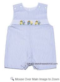 Petit Bebe By Anavini Baby Toddler Boys Blue Pin Stripe