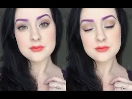 Throw in which figuring out which shade to start with and we all might as well be back in kindergarten. Lavender Colored Eyebrow Tutorial Even On Dark Hair Youtube