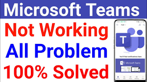 If you are facing this types of problem then this video is only for. Microsoft Teams App Not Working Teams Problem Solve Microsoft Teams App Not Opening In Mobile Youtube