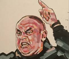 Sacked football managers immortalised in paint