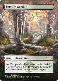 The first you make the card event resulted in the creation of forgotten ancient. Login Mtg Salvation Mtg Altered Art Temple Gardens Mtg Art