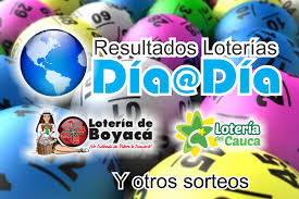 Loteria de boyaca últimos sorteos Resultados Loterias Boyaca Cauca Y Otros Sorteos 17 De Abril De 2021 Noticias De Cundinamarca Y Fusagasuga En Dia A Dia