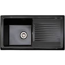 Kitchen sink fixing kit toolstation. Reginox Reversible Ceramic Kitchen Sink Drainer Single Bowl Black