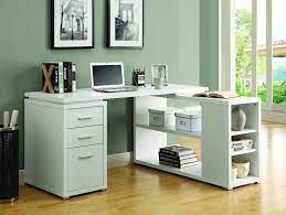 60 White Corner Desk Corner Desk White L Shaped Desk Find large & small office desks, home desks, corner desks, & more luxor gloss workstation/desk with hidden drawer white.