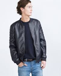 Faux Leather Jacket Bombers Man Kurtki Iz Iskusstvennoj Kozhi Kurtka Kozhanaya Kurtka