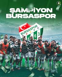 ŞAMPİYON BURSASPOR TFF 1. LİG'DE! #Bursaspor
