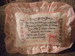 Looking for an advice video on how to design cross stitch patterns? Tooth Fairy Pillow Tooth Fairy Pillow Pattern Baby Cross Stitch Patterns Tooth Fairy Pillow