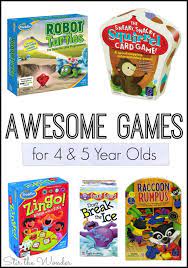 Awesome Games For 4 And 5 Year Olds Stir The Wonder Old Board Games Fun Games Fun Board Games