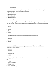 Nov 30, 2017 · dunia telah melewati empat gelombang peradaban ekonomi. Soal Dan Kj Keterampilan Xii Pdf