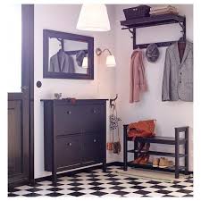 Hemnes Schuhschrank 4 Facher Schwarzbraun Ikea Deutschland Ikea Mud Room Hemnes Shoe Cabinet Hallway Furniture