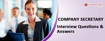 Top 250 Company Secretary Interview Questions And Answers 23 January 2021 Company Secretary Interview Questions Wisdom Jobs India