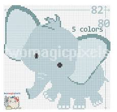 Elephant C2c Graph Crochet Pattern Instant Pdf Download