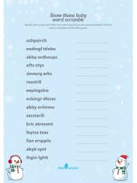 6 to 8 weeks after birth. 25 Free Printable Baby Shower Word Scramble Games