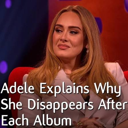 Adele told Graham why she always vanishes after releasing an album., Happy Birthday, Adele! 🎂, #TheGrahamNortonShow #GrahamNorton #Adele #Throwback | BBC Comedy | Facebook