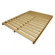 Typically, the frame folds in the middle shiki futon bed: Shiki Futon Bed Base