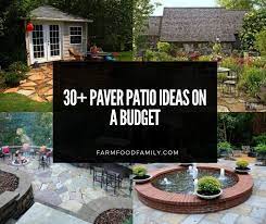 Check the grade with a level to ensure proper drainage. 30 Easy Paver Patio Ideas And Designs On A Budget For Small Backyards