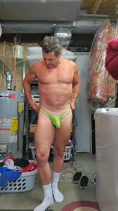 XXX black fishnet panties jerk off