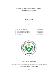 Sebagai bagian yang pertama kali dilihat pembaca, cover sangat menentukan apakah pembaca akan meneruskan atau tidak. Cover Depan Makalah Unimed Contoh Makalah
